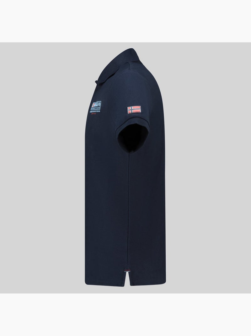 Polo koffroy – geographical norway Marineblauw - Kiabi