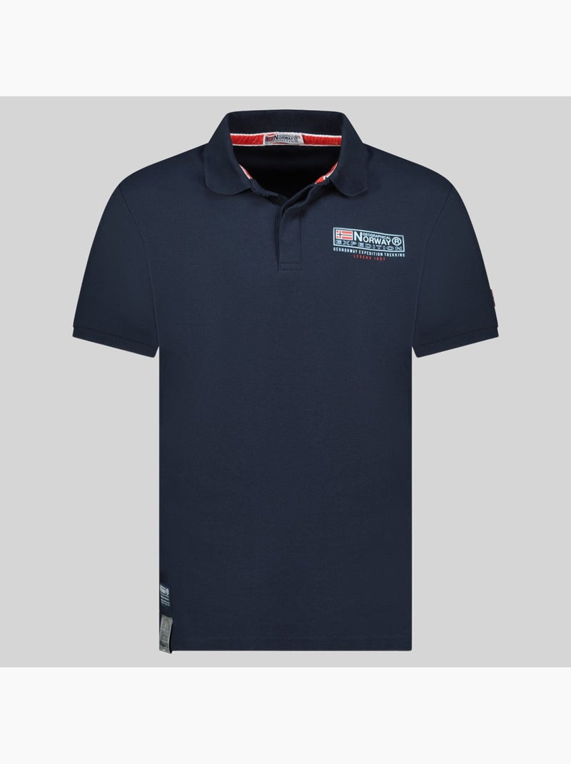 Polo koffroy – geographical norway Marineblauw - Kiabi