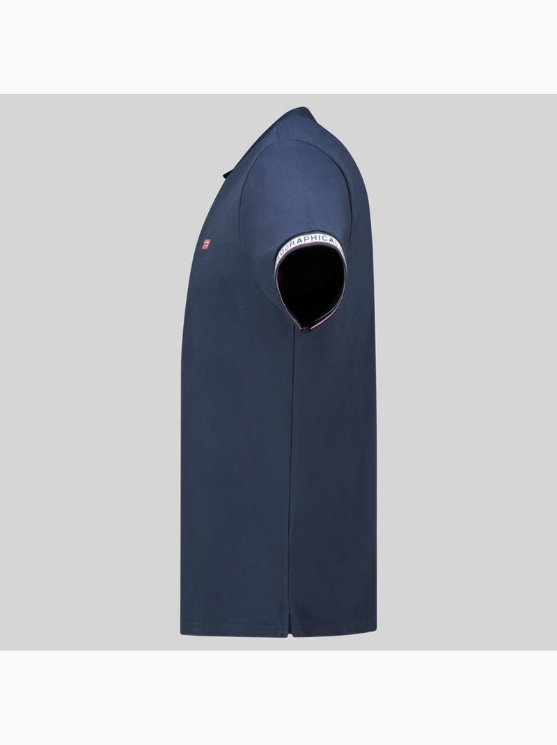 Polo koliar – geographical norway Marineblauw - Kiabi