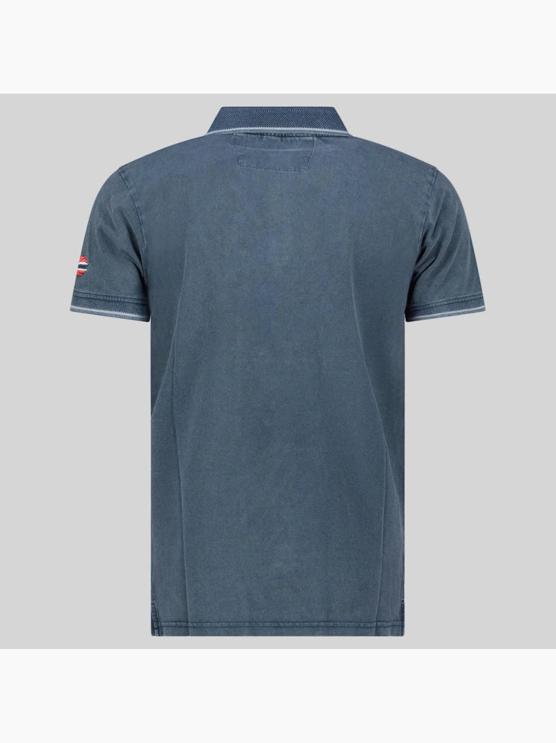 Polo konakri – geographical norway Bleu marine - Kiabi