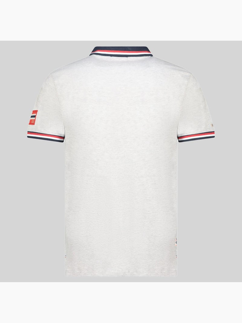 Polo konbustyble – geographical norway Gris clair - Kiabi
