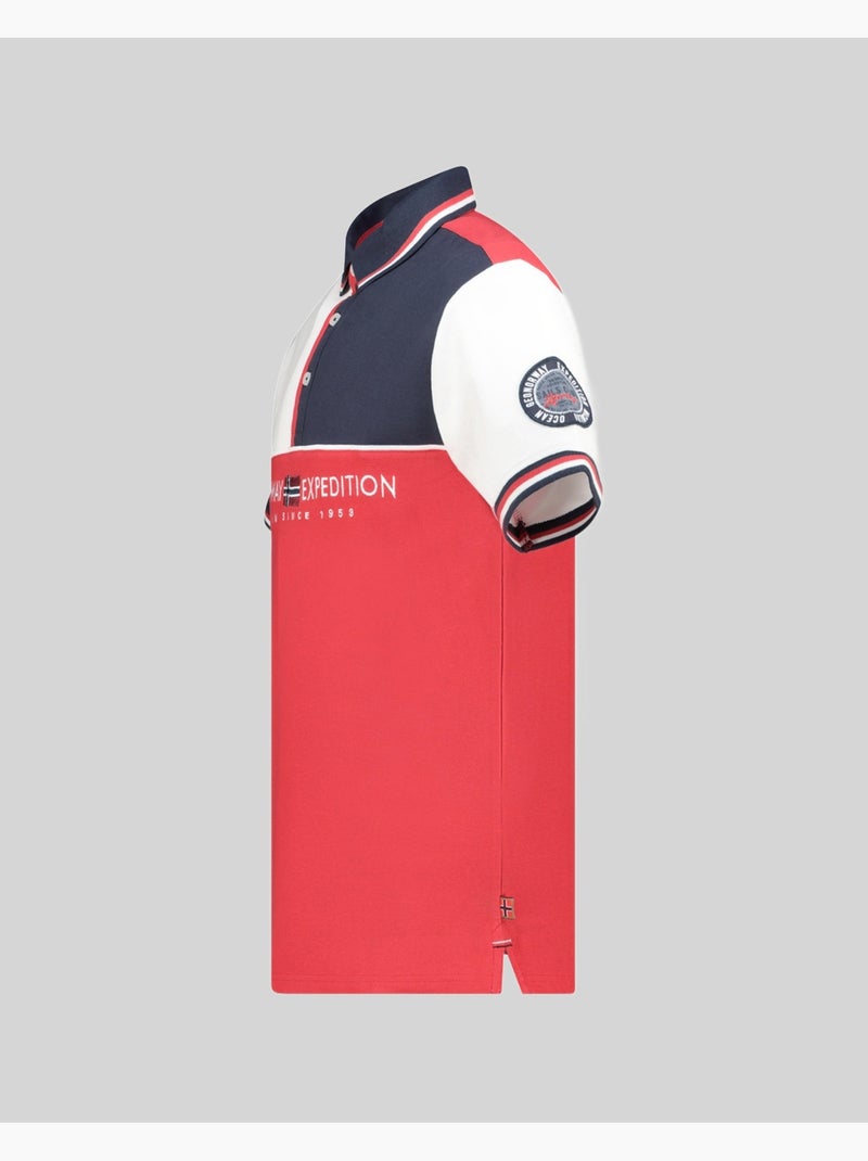 Polo kondo – geographical norway Rood - Kiabi