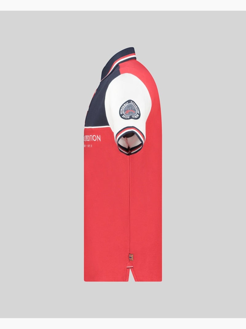 Polo kondo – geographical norway Rood - Kiabi