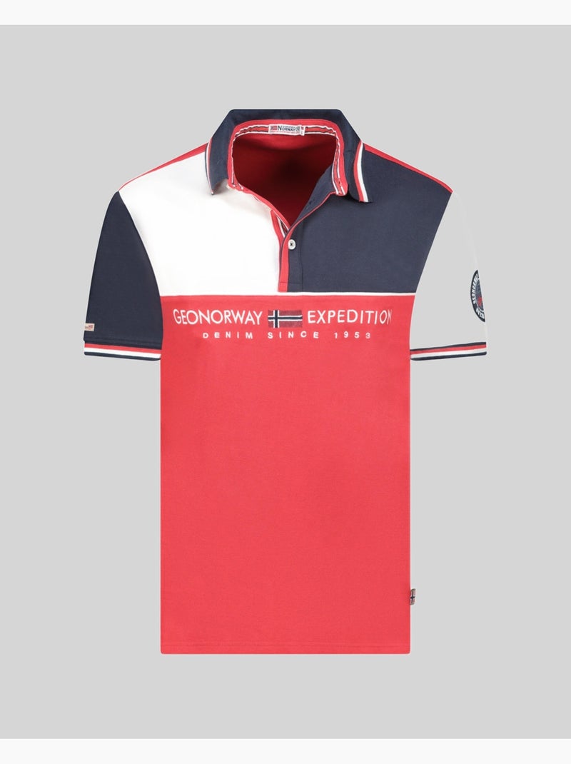 Polo kondo – geographical norway Rood - Kiabi
