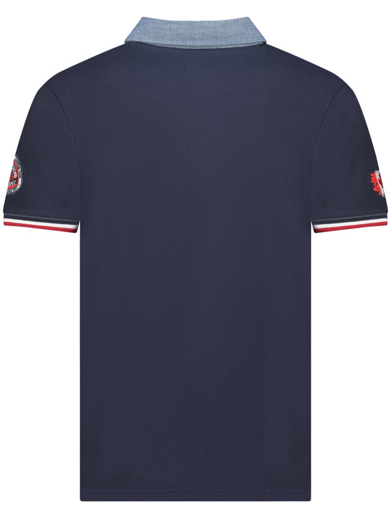 Polo kopteak – canadian peak Bleu marine - Kiabi