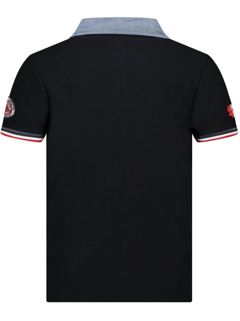 Polo kopteak – canadian peak Noir - Kiabi