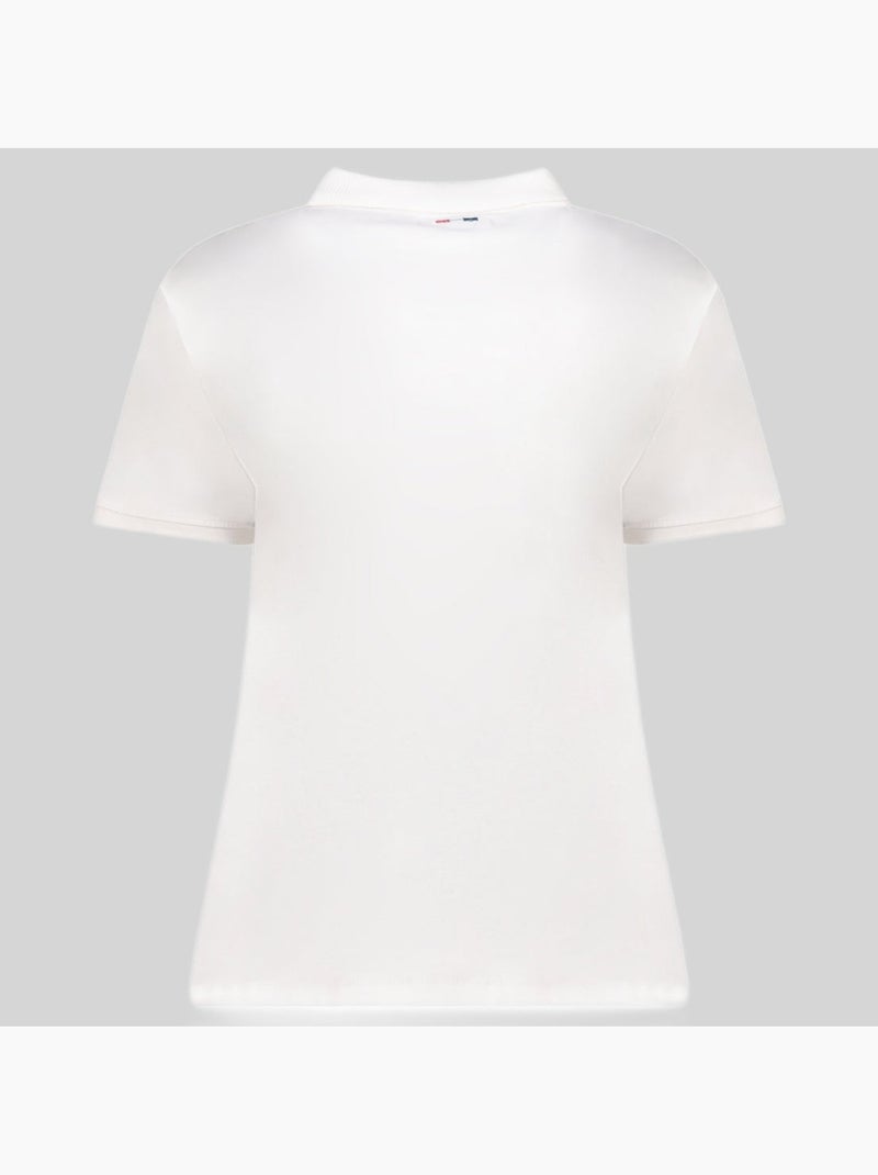 Polo krystaline – geographical norway Blanc - Kiabi