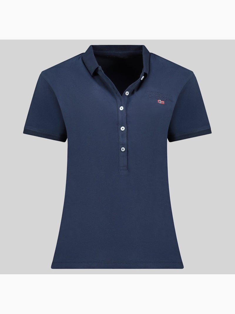 Polo krystaline – geographical norway Bleu marine - Kiabi