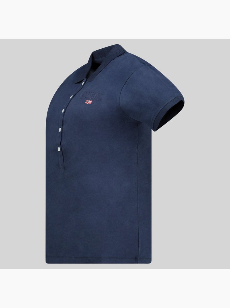 Polo krystaline – geographical norway Bleu marine - Kiabi