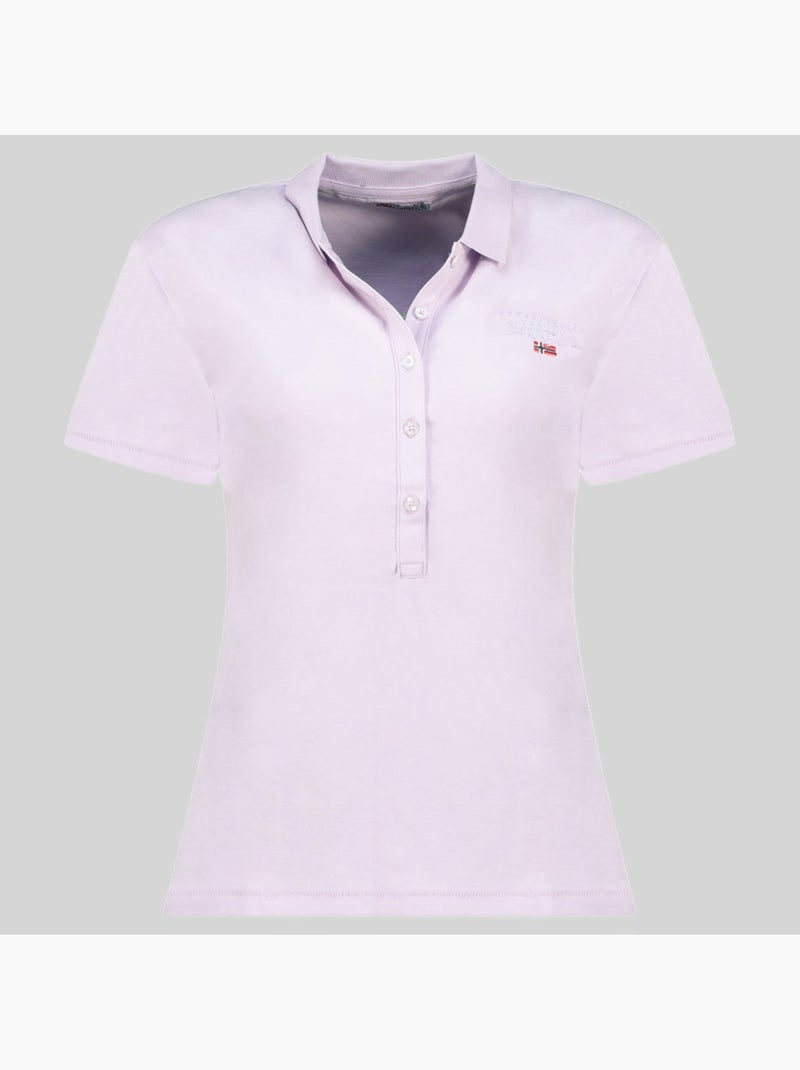 Polo krystaline – geographical norway Lila-mauve - Kiabi