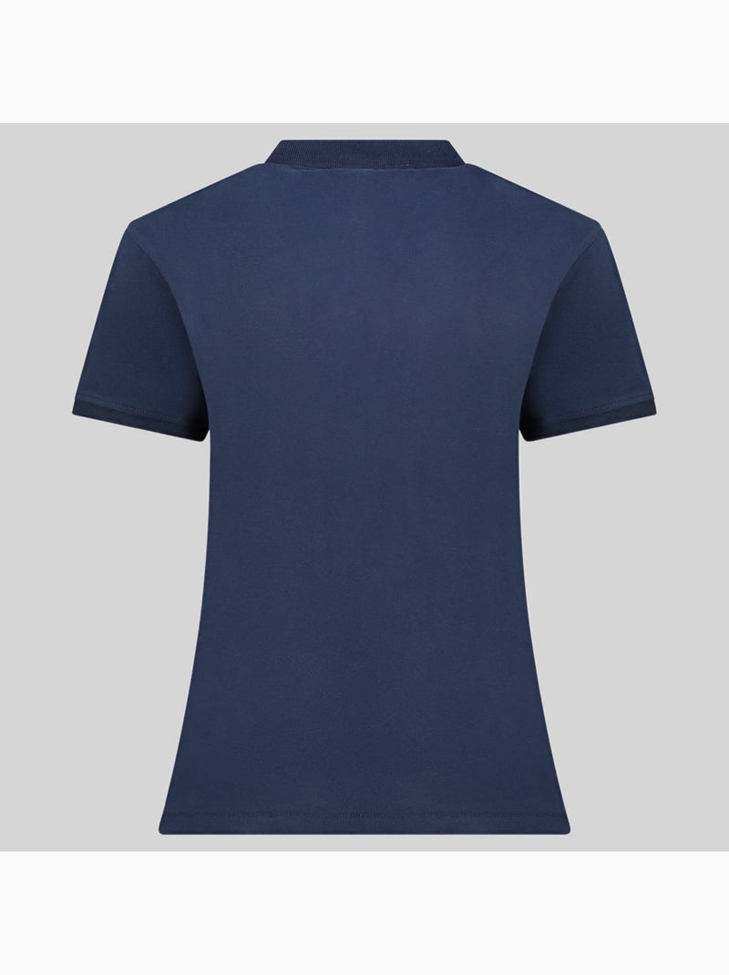 Polo krystaline – geographical norway Marineblauw - Kiabi