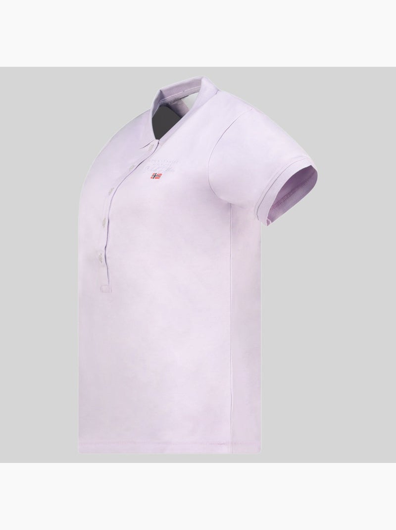 Polo krystaline – geographical norway Mauve lilas - Kiabi
