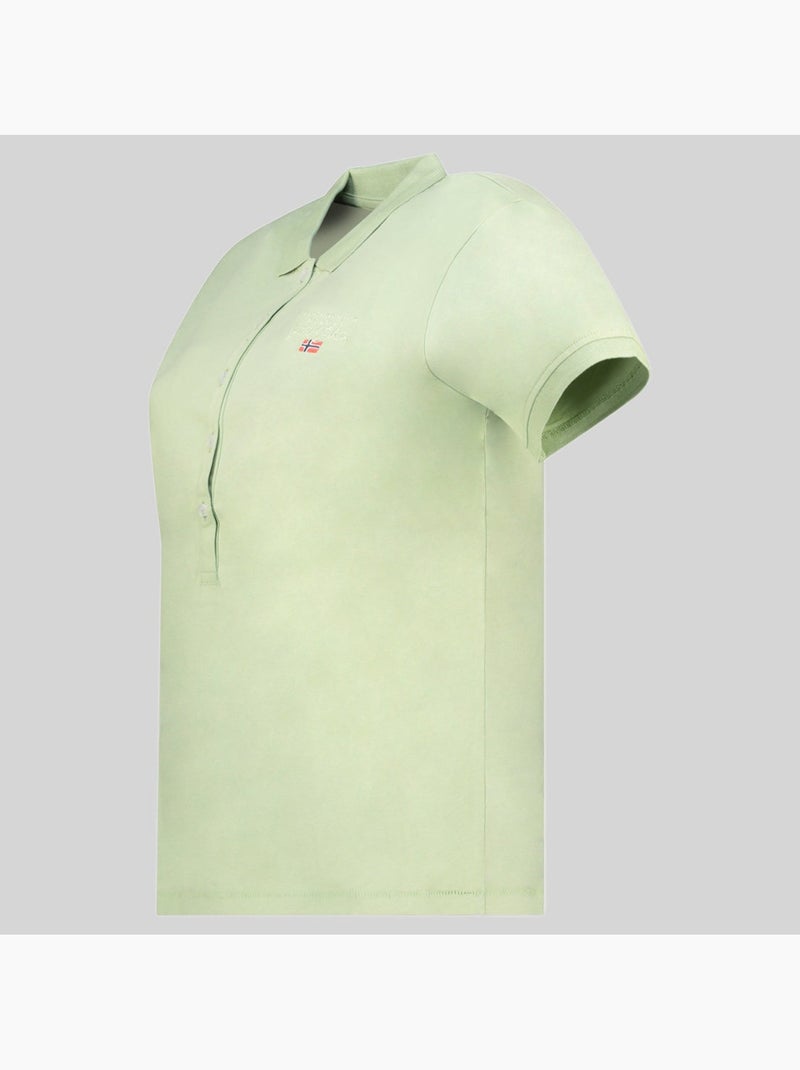 Polo krystaline – geographical norway Vert pistache - Kiabi