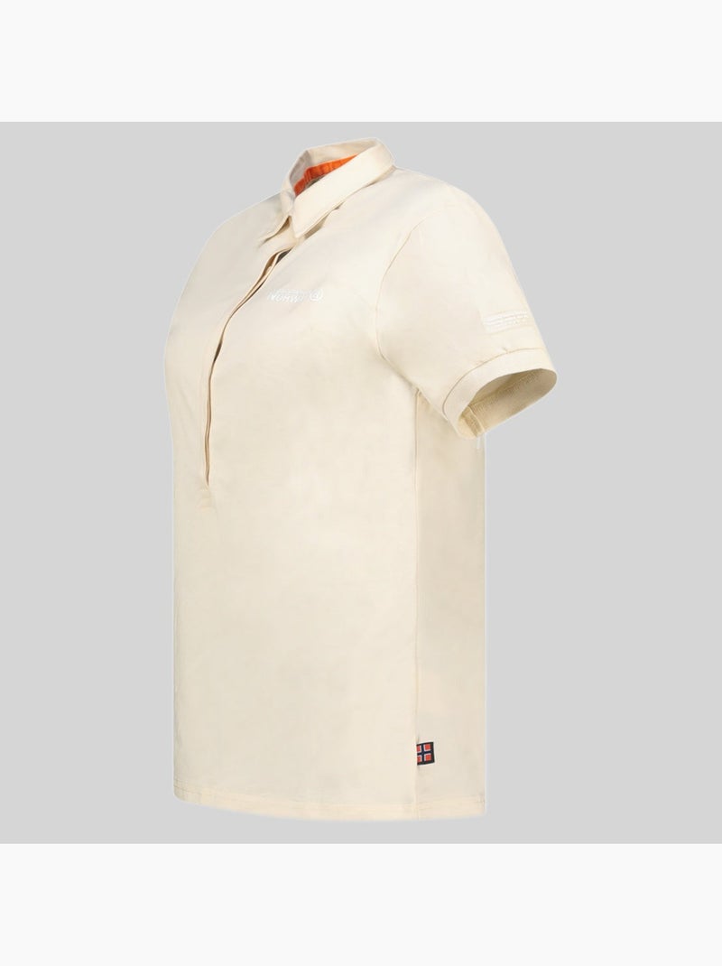 Polo kumping – geographical norway Crème - Kiabi