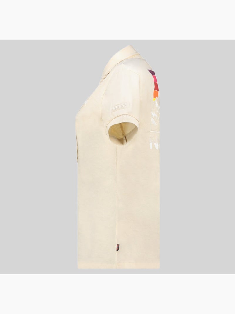 Polo kumping – geographical norway Crème - Kiabi