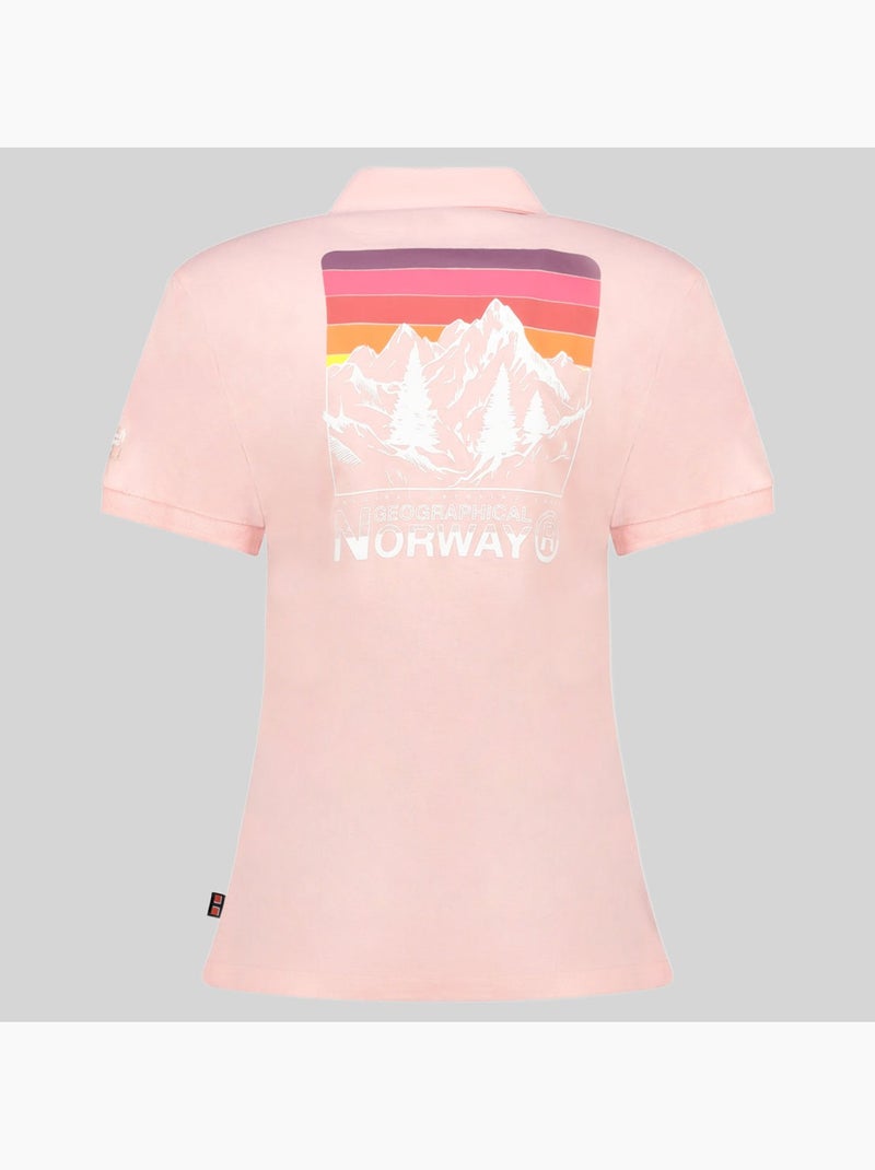Polo kumping – geographical norway Rose clair - Kiabi