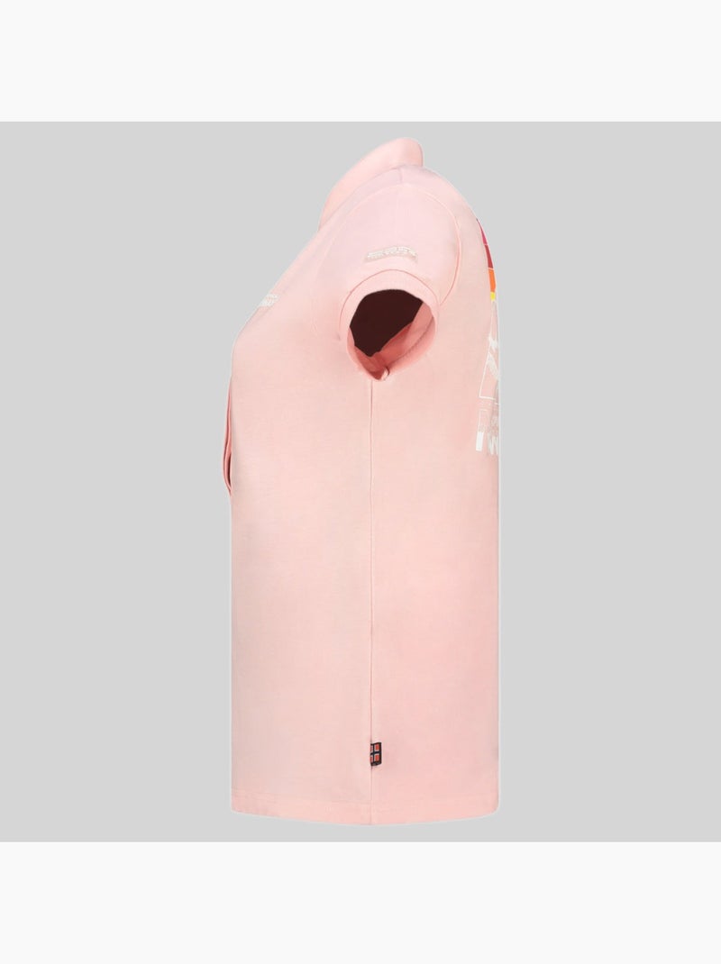 Polo kumping – geographical norway Rose clair - Kiabi