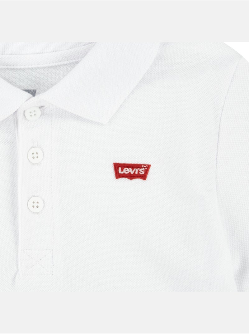 Polo manches courtes - Levi's Kids Blanc - Kiabi