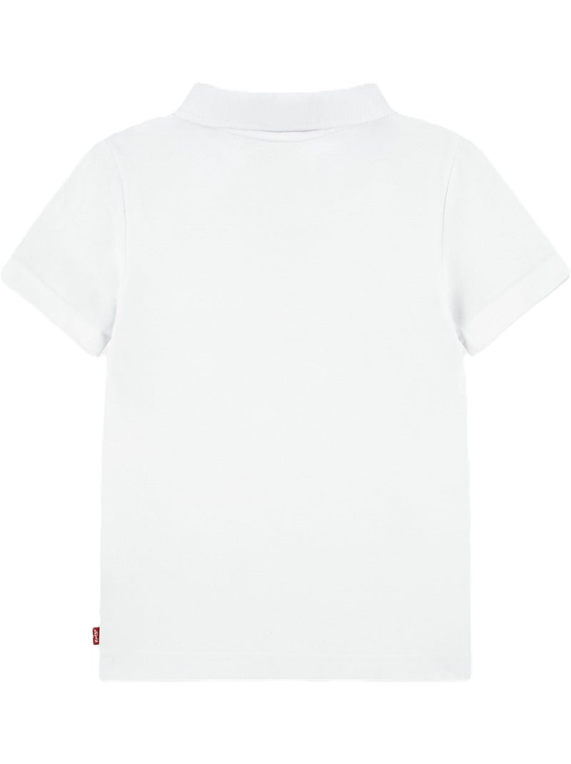 Polo manches courtes - Levi's Kids Blanc - Kiabi