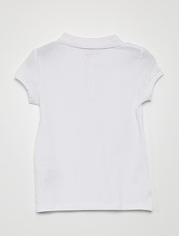 Polo manches courtes