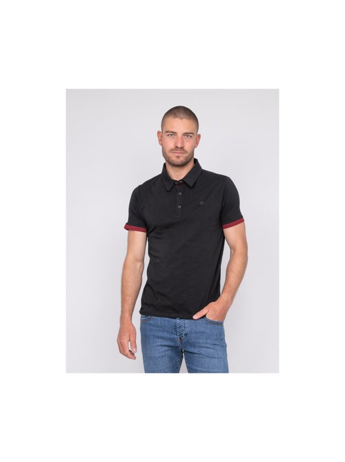 Polo manches courtes coton pastato - Kiabi