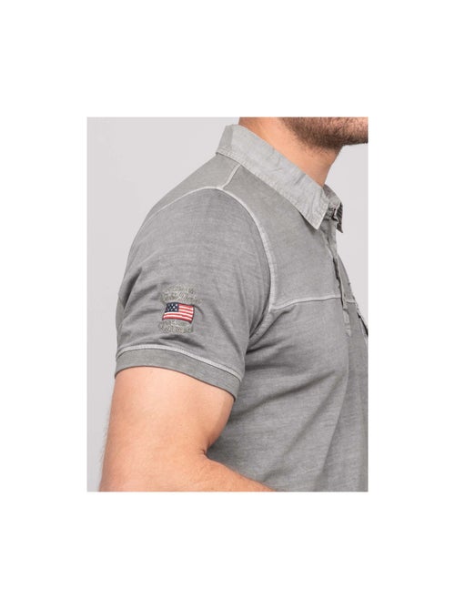 Polo manches courtes coton pilotoma - Kiabi