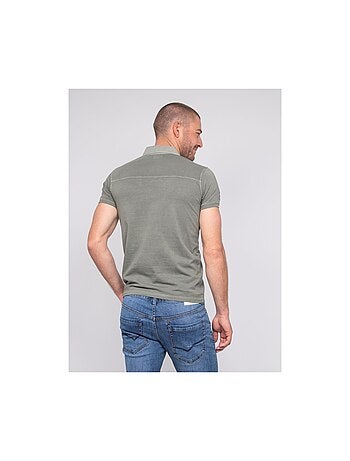 Polo manches courtes coton pilotoma