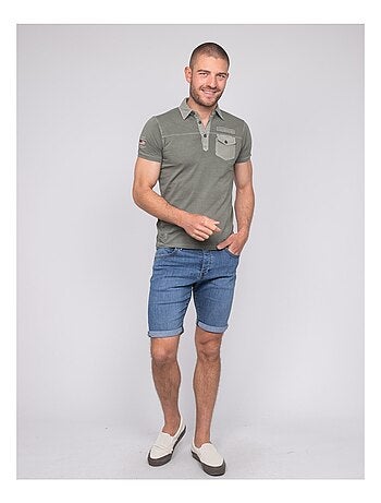 Polo manches courtes coton pilotoma