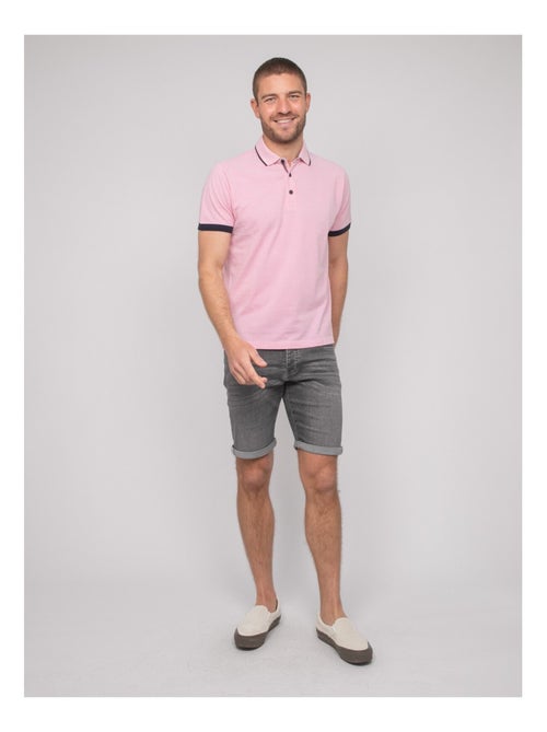 Polo manches courtes coton popimanu - Kiabi