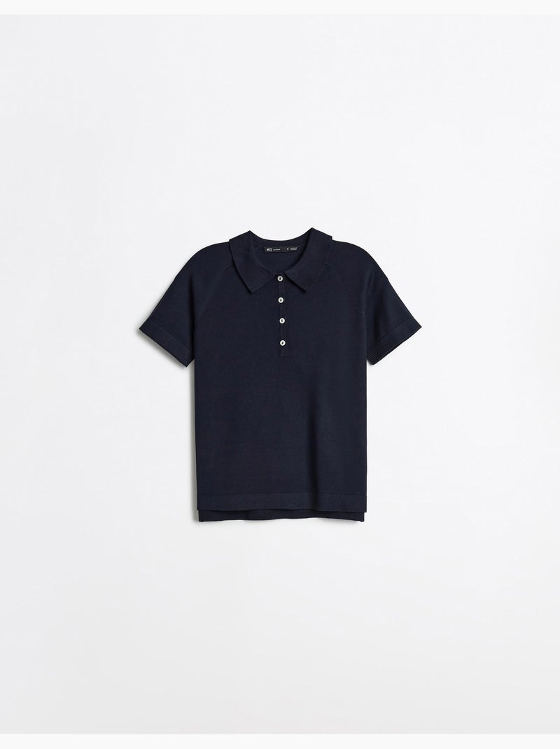 Polo manches courtes, MO Fashion Bleu - Kiabi