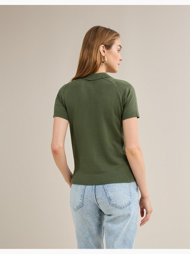 Polo manches courtes, MO Fashion Vert - Kiabi