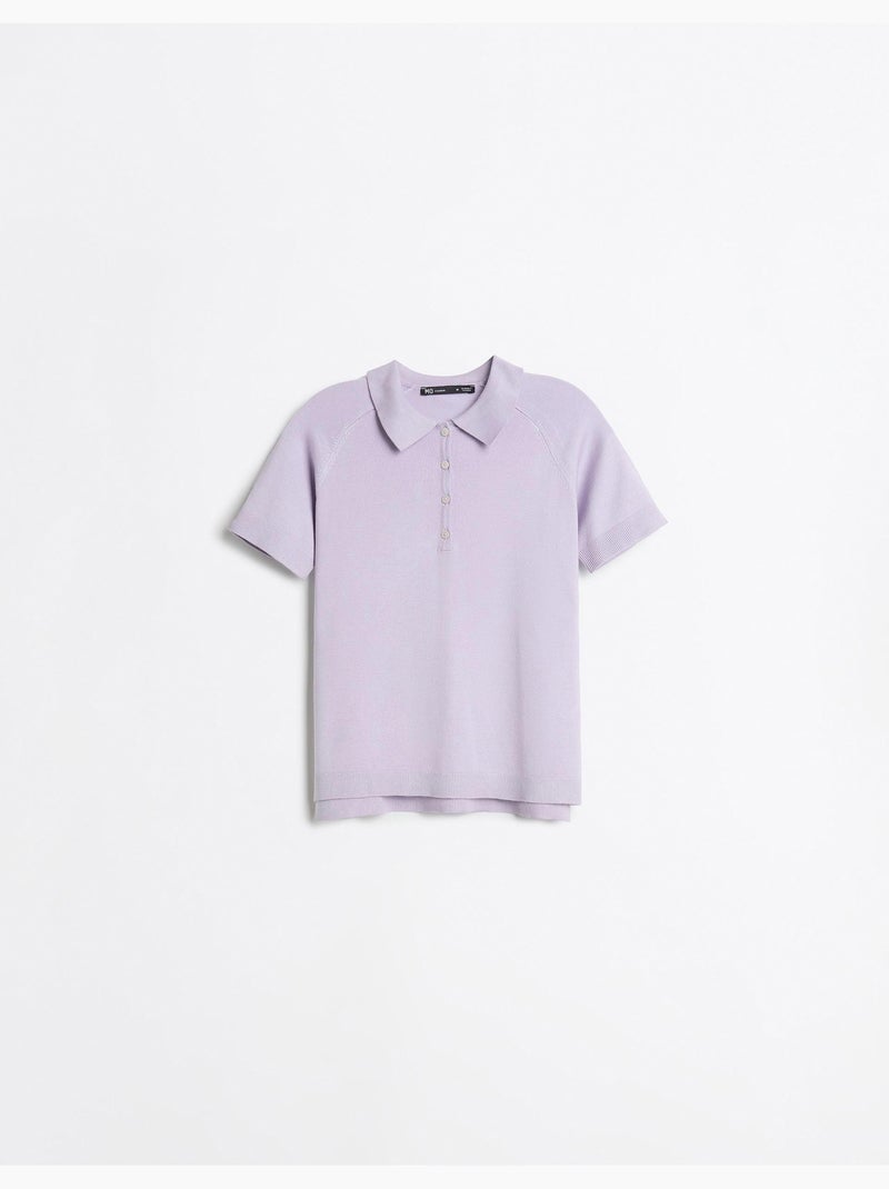 Polo manches courtes, MO Fashion Violet - Kiabi