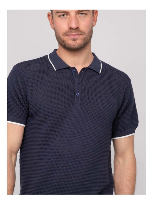 Polo manches courtes pur coton alfa - Kiabi