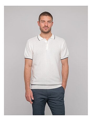 Polo manches courtes pur coton alfa