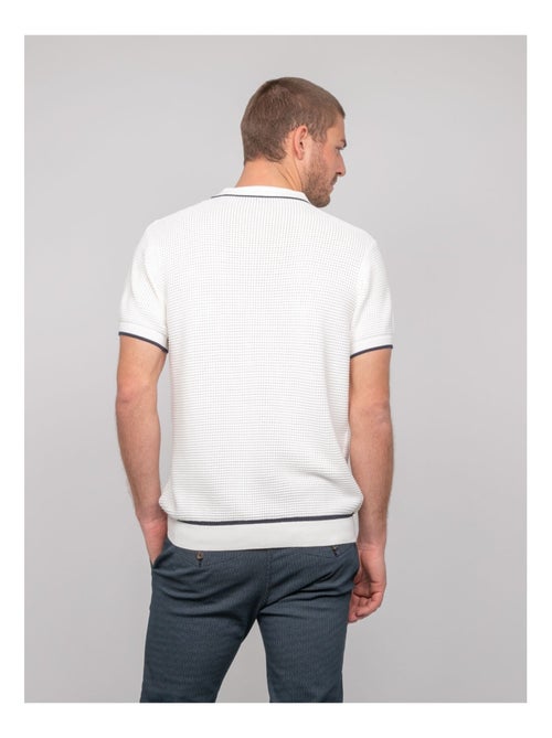 Polo manches courtes pur coton alfa - Kiabi