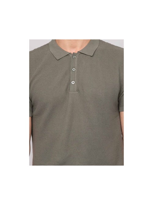 Polo manches courtes pur coton artak - Kiabi