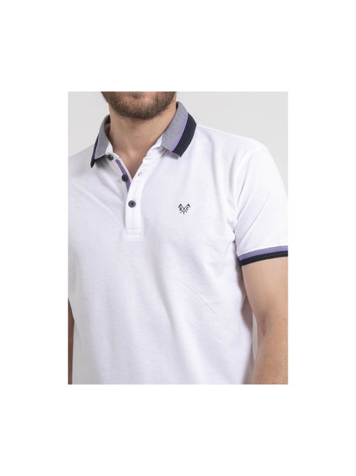 Polo manches courtes pur coton pepanolo - Kiabi