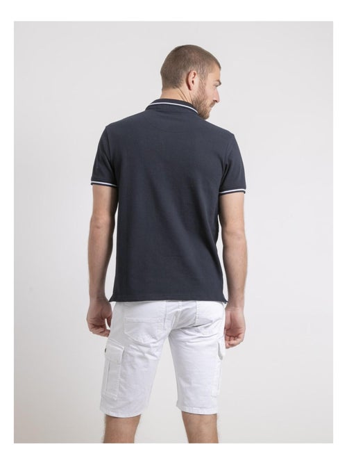 Polo manches courtes pur coton pepilan - Kiabi