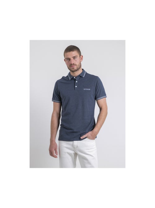 Polo manches courtes pur coton pigustave - Kiabi
