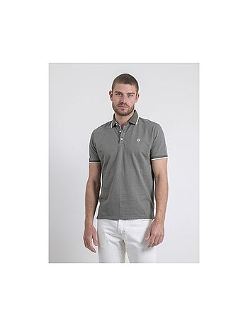Polo manches courtes pur coton pouleni
