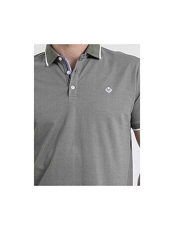 Polo manches courtes pur coton pouleni