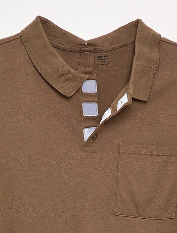 Polo manches longues - collection facile à enfiler