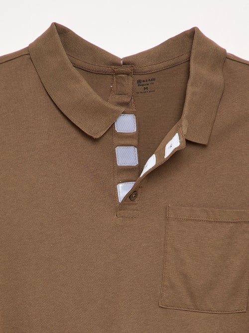 Polo manches longues - collection facile à enfiler - Kiabi Polo manches longues - collection facile à enfiler - Kiabi