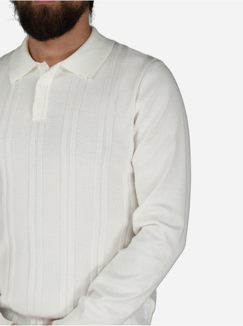 Polo manches longues - Frilivin - Kiabi Polo manches longues - Frilivin - Kiabi