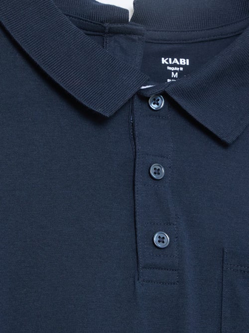 Polo manches longues - So Easy - Kiabi