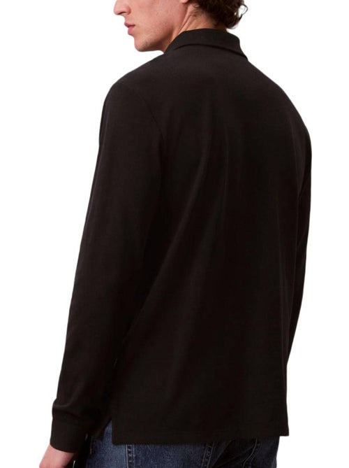 Polo Manches longues Homme Calvin Klein Casual Pique - Kiabi