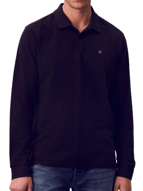 Polo Manches longues Homme Calvin Klein - Kiabi