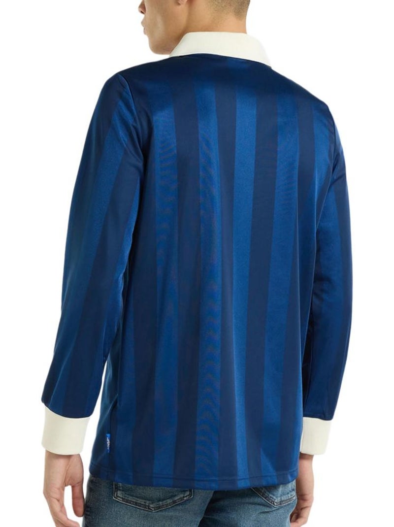 Polo Manches Longues Homme Umbro Bleu - Kiabi