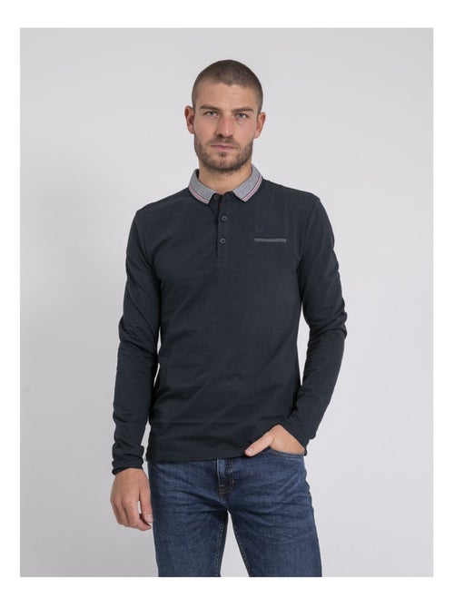 Polo manches longues parilako - Kiabi