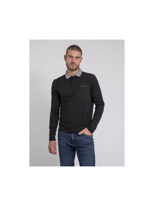 Polo manches longues parilako - Kiabi